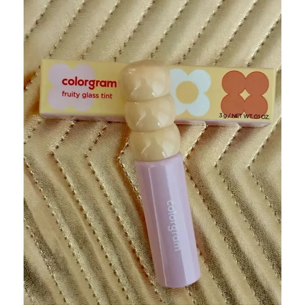 COLORGRAM - NWTIB - Fruity Glass Tint in #05 Sweet Persimmon. Full Size K-Beauty